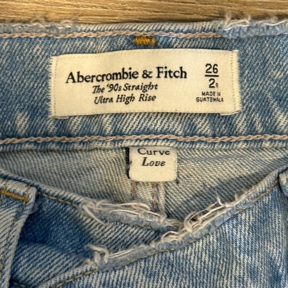 Abercrombie & Fitch “the 90s straight ultra high rise” - Picture 3 of 7